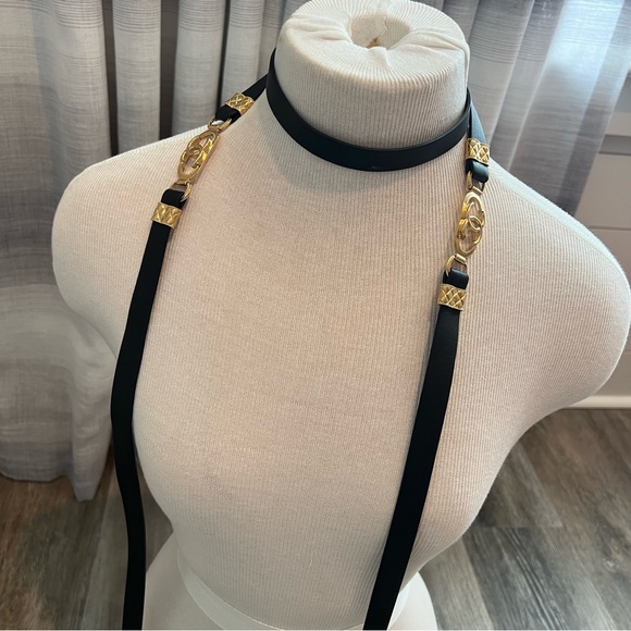 NWOT Chanel leather wrap belt / necklace - Picture 2 of 9
